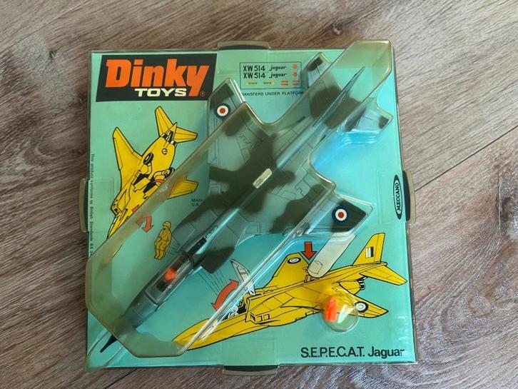 Dinky Toys S.E.P.E.C.A.T. Jaguar  nr. 731 OVP, Hobby en Vrije tijd, Modelauto's | 1:43, Nieuw, Overige typen, Dinky Toys, Ophalen of Verzenden