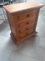 Ladekastje eiken 70x40x80 cm., Ophalen, Eikenhout, 50 tot 100 cm, Zo goed als nieuw