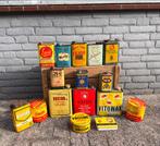 Vintage Blikken Collectie - Verf & Poetsmiddelen - Curiosa B, Antiek en Kunst, Curiosa en Brocante, Ophalen of Verzenden