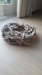 adventskrans - krans met waxinelichthouders 40 cm., Ophalen of Verzenden, Zo goed als nieuw