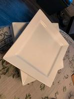 HEMA Vierkante Borden 30x30, Huis en Inrichting, Ophalen, Keramiek, Zo goed als nieuw, Bord(en)