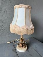 Vintage Hummeltjes tafellamp – jongetje met vogeltjes, Ophalen, Zo goed als nieuw, Minder dan 50 cm