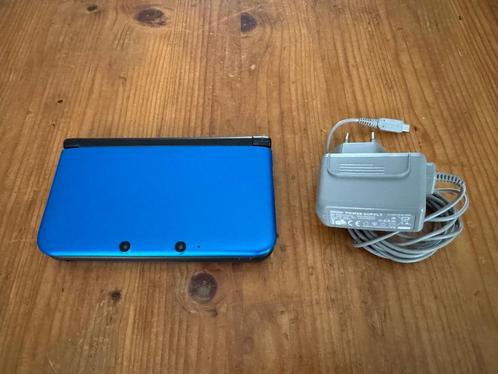 Nintendo 3DS XL Blauw, Spelcomputers en Games, Spelcomputers | Nintendo 2DS en 3DS, Gebruikt, 3DS, Blauw, Ophalen of Verzenden