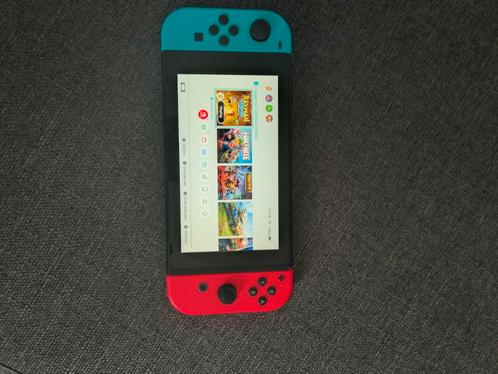 Nintendo Switch + Veel Extra, Spelcomputers en Games, Spelcomputers | Nintendo Switch, Zo goed als nieuw, Switch 2019 Upgrade