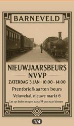 3 januari Ansichtkaarten beurs in Barneveld, Ophalen of Verzenden, Gelderland