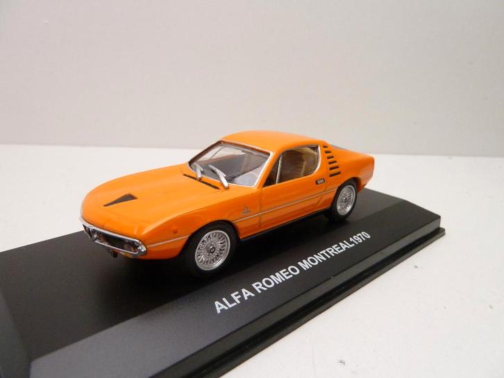 Alfa Romeo Montreal   1970  ''  EG Models '', Hobby en Vrije tijd, Modelauto's | 1:43, Zo goed als nieuw, Auto, Overige merken