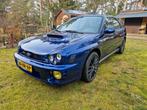Subaru Impreza 2.0 Turbo WRX AWD 2001 Blauw, Auto's, Subaru, 1994 cc, Stof, 1340 kg, 4 cilinders