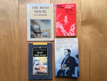 Dylan Thomas - drie boeken en een brochure beschikbaar voor biedingen