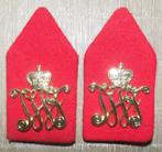 Kraagstukken Regiment Infanterie Johan Willem Friso, Verzamelen, Militaria | Algemeen, Ophalen of Verzenden, Landmacht, Nederland
