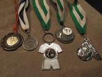 5  x voetbal medaille  sport medailles, Postzegels en Munten, Penningen en Medailles, Ophalen of Verzenden, Overige materialen