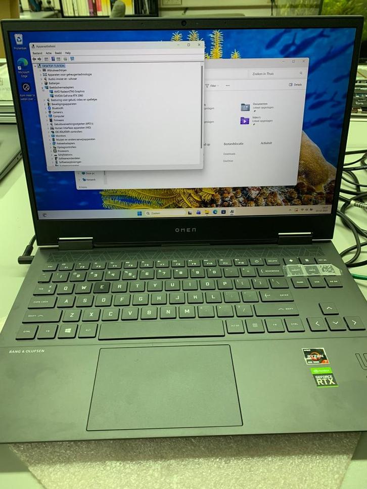 HP Omen 015 Ryzen 7, Computers en Software, Windows Laptops, Gebruikt, 15 inch, SSD, 2 tot 3 Ghz, 16 GB, Qwerty, Met videokaart