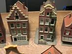 Complete Nederlandse straat in H0 schaal mooi gebouwd, -, Gelijkstroom of Wisselstroom, Brug, Tunnel of Gebouw, -