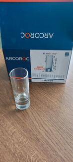 Lange shotglas 6cl, Huis en Inrichting, Keuken | Servies, Glas of Glazen, Nieuw, Ophalen of Verzenden, Glas