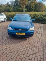 Opel Astra 1.6 8V 5D 2002 Blauw, Voorwielaandrijving, 1063 kg, 4 cilinders, Blauw