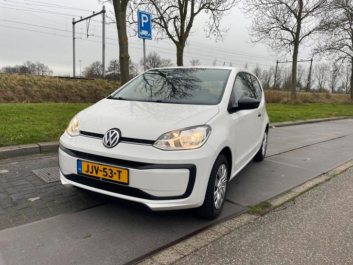 Volkswagen up! 1.0 44KW 3-DRS 2017 Wit met Airco, Auto's, Volkswagen, Particulier, up!, ABS, Airbags, Airconditioning, Centrale vergrendeling