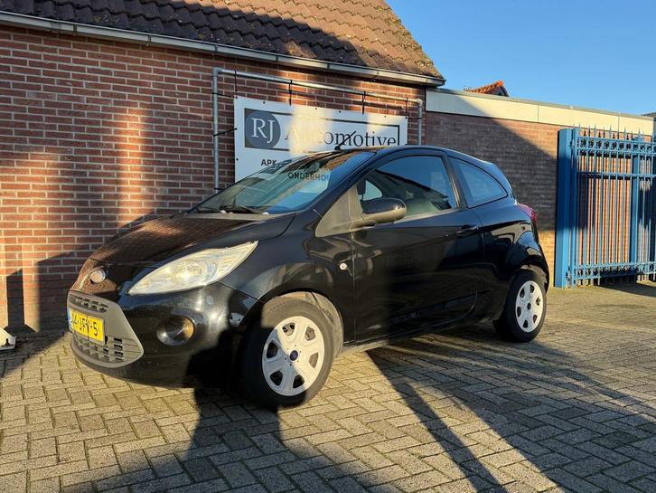 Ford Ka 1.2 Titanium APK/NAP/AIRCO (bj 2009), Auto's, Ford, Bedrijf, Te koop, Ka, ABS, Airbags, Airconditioning, Metallic lak