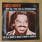 single James Brown: (Get Up, Feel Like A) Sexmachine, Pop, Gebruikt, Ophalen of Verzenden, 7 inch