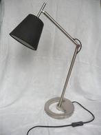 Ikea bureaulamp Nyfos, lamp RVS met zwarte kap, Ophalen, Zo goed als nieuw, Minder dan 50 cm