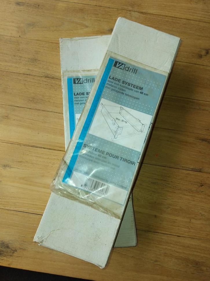 VAdrill Ladesysteem 40cm - 30kg, Doe-het-zelf en Verbouw, Hang- en Sluitwerk, Overige typen, Ophalen of Verzenden