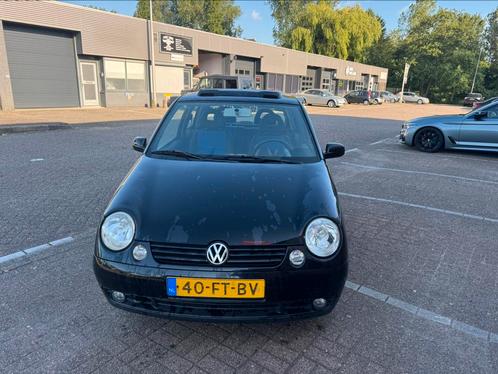 Volkswagen Lupo 1.4  2000 Zwart Cabrio Dak Apk Nap Netjes, Auto's, Volkswagen, Bedrijf, Lupo, Benzine, Hatchback, Handgeschakeld