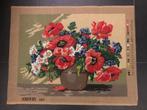 Borduurpakket Scheepjeswol 50x65cm Helemaal compleet., Hobby en Vrije tijd, Borduren en Borduurmachines, Ophalen of Verzenden