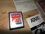 Atari Dig Dug compleet, Spelcomputers en Games, Games | Atari, 2 spelers, Ophalen of Verzenden, Zo goed als nieuw, Platform