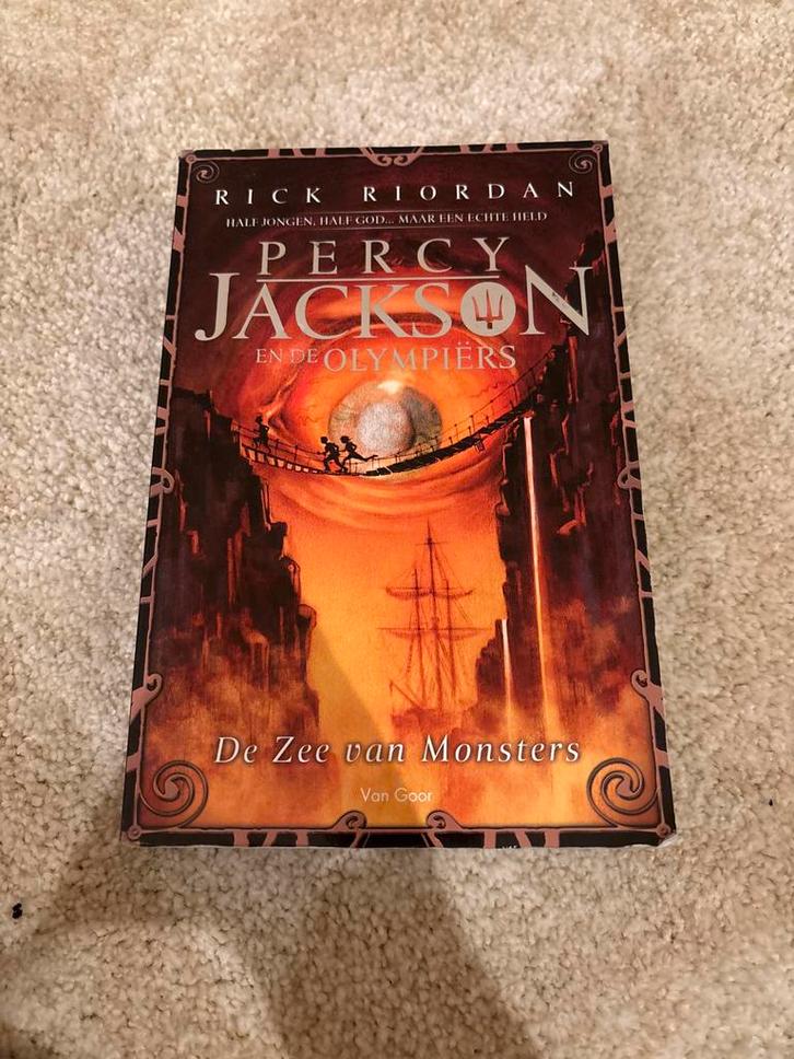Percy Jackson - De Zee van Monsters, Boeken, Fantasy, Zo goed als nieuw, Ophalen of Verzenden