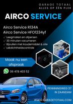 R134A vullen €90, R1234YF vullen €120.