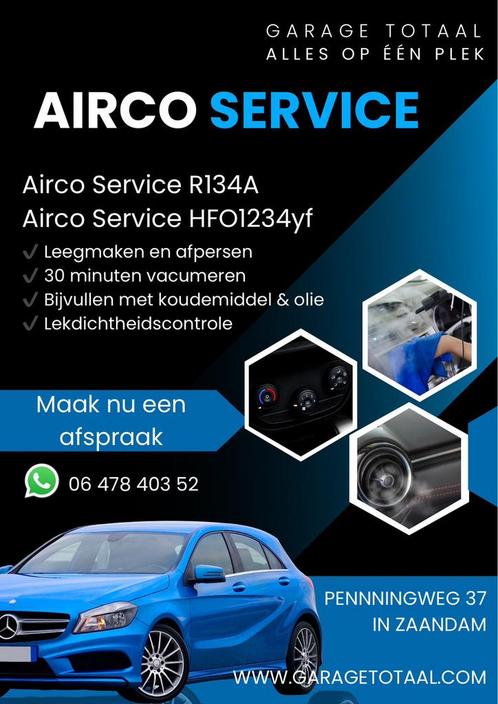 R134A vullen €90, R1234YF vullen €120., Diensten en Vakmensen, Auto en Motor | Monteurs en Garages