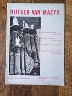 Bladmuziek - Rutger van Mazijk, Ophalen of Verzenden, Gebruikt