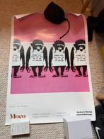Banksy Moco Museum Poster - Apen, Ophalen of Verzenden