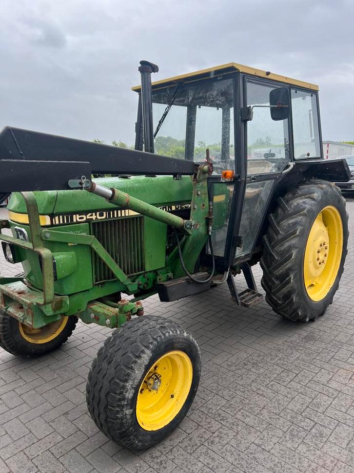 John deere 1640 tractor met voorlader, Zakelijke goederen, Agrarisch | Tractoren, John Deere, tot 80 Pk, Gebruikt, Ophalen