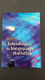 J.O.J. Smith - Inleiding tot de toegepaste statistiek, Ophalen of Verzenden, Zo goed als nieuw, Overige niveaus, J.O.J. Smith; J.H. Blankespoor