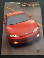 folder Hyundai Coupé 1996, Ophalen of Verzenden, Zo goed als nieuw, Overige merken, Hyundai
