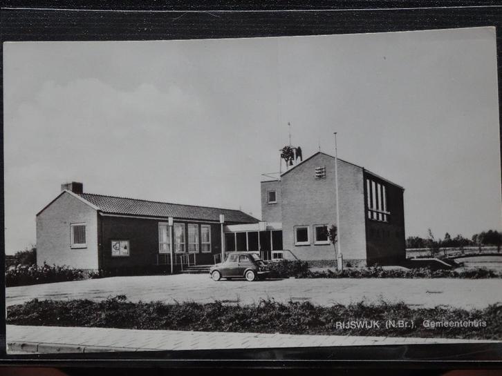 RIJSWIJK   Gemeentehuis, Verzamelen, Ansichtkaarten | Nederland, Gelopen, Noord-Brabant, 1960 tot 1980, Ophalen of Verzenden
