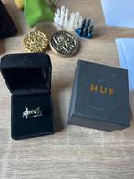 HUF Zilveren Ring - Maat 9, IJzer of Staal, 19 tot 20, Ophalen of Verzenden, Zo goed als nieuw