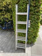 ALUMINIUM VLIZOTRAP GRATIS, Gebruikt, Trap, Ophalen of Verzenden, Opvouwbaar of Inschuifbaar