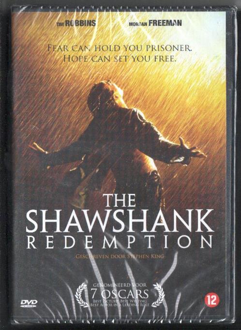 The Shawshank Redemption, GESEALD. DVD., Cd's en Dvd's, Dvd's | Drama, Nieuw in verpakking, Drama, Vanaf 12 jaar, Ophalen of Verzenden
