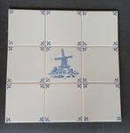Blauw bewerkte siertegeltjes mosa, Ophalen