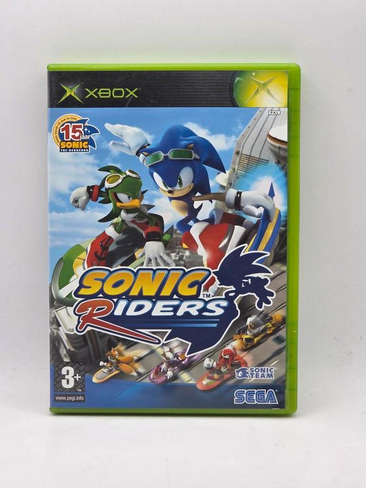Sonic Riders - Xbox classic, Spelcomputers en Games, Games | Xbox Original, Zo goed als nieuw, Avontuur en Actie, 1 speler, Vanaf 7 jaar