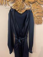 Lipsy London Navy Datk Blue Satin Party Dress, Maat 38/40 (M), Lipsy, Blauw, Nieuw