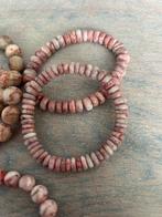 Red netqork agaat armbanden, Ophalen of Verzenden, Zo goed als nieuw, Rood