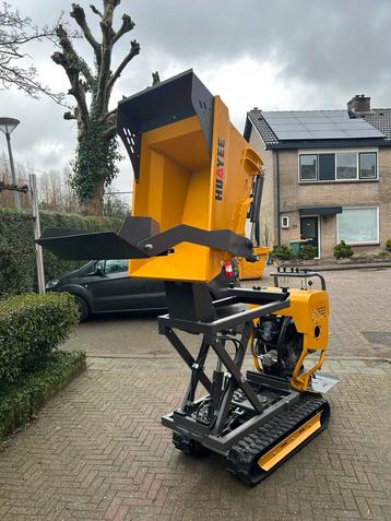 Rupsdumper zelf lader hoog kieper beschikbaar voor biedingen