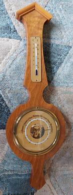 Vintage barometer - thermometer, Audio, Tv en Foto, Weerstations en Barometers, Ophalen, Zo goed als nieuw, Weerstation