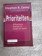 Prioriteiten--Effectieve keuzes in leven en werk, Ophalen of Verzenden, Zo goed als nieuw, Stephen R. Covey