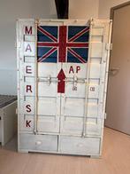 (Kleding)kast metaal container, Huis en Inrichting, Kasten | Overige, Ophalen, Zo goed als nieuw