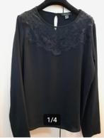 Primark donkerblauwe dunne blouse top retro style, Maat 38/40 (M), Ophalen of Verzenden, Zo goed als nieuw, Primark
