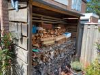 Openhaard hout + hok te koop, Tuin en Terras, Haardhout, Minder dan 3 m³, Ophalen, Overige houtsoorten, Blokken