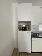 Siemens inbouwkoelkast met Bruynzeel kast, Ophalen, Zo goed als nieuw, 45 tot 60 cm, Met vriesvak
