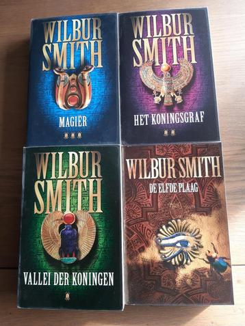 Wilbur Smith : 4 boeken beschikbaar voor biedingen